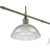 Dar Lighting Dar DAR0375 Dara Antique Brass 3 Light Bar Pendant 