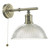 Dar Lighting Dar DAR0775 Dara Wall Light Antique Brass 