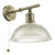 Dar Lighting Dar DAR0775 Dara Wall Light Antique Brass 