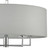 Dar Lighting Dar JAM0539 Jamelia 5 Light Chrome Pendant 