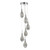 Dar Lighting Dar SET6410 Seta 6 Light Cluster Chrome Pendant 