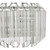 Dar Lighting Dar TUV0908 Tuvalu 2 Light Chrome Wall Light 