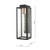 Dar Lighting Dar NAX1522 Naxos Black Wall Light 