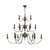 David Hunt Lighting David Hunt BAI2163 Bailey 21 Light Rich Bronze Ceiling Pendant 