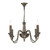 David Hunt Lighting David Hunt BAI0463 Bailey 4 Light Rich Bronze Ceiling Pendant 
