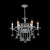 Diyas Lighting Diyas IL30126 Zinta 6 Light Polished Chrome Ceiling Pendant 