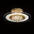 Diyas Lighting Diyas IL32021 Delmar 4 Light Gold Finish Ceiling Pendant 