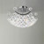 Diyas Lighting Diyas IL30035 Cesto 4 Light Polished Chrome Ceiling Pendant 