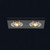 Diyas Lighting Diyas IL30807BL Crystal 2 Light Polished Chrome Downlight 