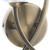 Dar Lighting Dar  MOR0975 Morgan 2 Light Antique Brass Wall Bracket 