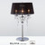 Diyas Lighting Diyas IL30062/BL Olivia 3 Light Polished Chrome Table Lamp 