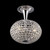 Diyas Lighting Diyas IL30415 Vado 3 Light Polished Chrome Ceiling Pendant 