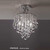 Diyas Lighting Diyas IL30770 Inina 4 Light Chrome/Crystal Ceiling Light 