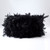 Diyas Lighting Diyas ILS10626 Arqus Large Black Fluffy Lamp Shade 