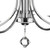 Dar Lighting Dar  MED0550 Medusa 5 Light Polished Chrome Semi Flush 