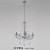 Diyas Lighting Diyas IL30975 Kyra Five Light Satin Nickel Pendant 