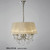 Diyas Lighting Diyas IL30057/SB Olivia Antique Brass Eight Light Pendant 