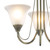 Dar Lighting Dar  BOS03 Boston 3 Light Antique Brass Semi-Flush 