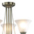 Dar Lighting Dar  BOS03 Boston 3 Light Antique Brass Semi-Flush 