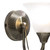 Dar Lighting Dar  BOS07 Boston 1 Light Antique Brass Switched Wall Bracket 
