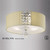 Diyas Lighting Diyas IL31172/CR Evelyn 3 Light Polished Chrome Flush Fitting 