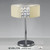 Diyas Lighting Diyas IL31170/CR Evelyn 2 Light Polished Chrome Table Lamp 