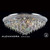Diyas Lighting Diyas IL31448 Alexandra 16 Light Polished Chrome Flush Fitting 