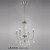 Diyas Lighting Diyas IL32084 Leana 4 Light Satin Nickel Ceiling Pendant 