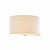 Dar Lighting Dar  ZAR0133 Zaragoza 1 Light Cream Wall Bracket 