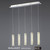 Diyas Lighting Diyas IL80035 Galaxy 5 Light Polished Chrome LED Pendant 