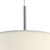 Dar Lighting Dar  ZAR1033 Zaragoza 3 Light Cream Shade Pendant 