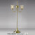 Diyas Lighting Diyas IL20663 Nelson 2 Light Antique Brass Table Lamp 