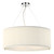 Dar Lighting Dar  ZAR0633 Zaragoza 6 Light Polished Chrome Ceiling Pendant 