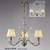 Diyas Lighting Diyas IL31223 Willow 3 Light Antique Brass Ceiling Pendant 