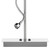 Dar Lighting Dar  AMA4050 Amalfi 1 Light Polished Chrome Table Lamp 