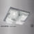 Diyas Lighting Diyas IL31293 Charis 4 Light Polished Chrome Flush Fitting 