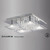 Diyas Lighting Diyas IL31301 Chisora 4 Light Polished Chrome Flush Fitting 