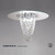 Diyas Lighting Diyas IL31460 Oberon 5 Light Polished Chrome Ceiling Light 