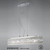 Diyas Lighting Diyas IL31253 Cosmic 5 Light Polished Chrome Ceiling Pendant 