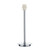 Dar Lighting Dar TUS4046 Tuscan 1 Light Satin Chrome Table Lamp 