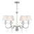 Elstead Lighting Elstead FP6-POL-NICKEL Finsbury Park Ceiling Fitting 