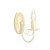 Elstead Lighting Elstead MN1-IV-GOLD Minster 1 Light Ivory/Gold Wall Bracket 