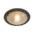Elstead Lighting Elstead OV-F-BLK-GOLD Olivia 1 Light Black/Gold Flush Fitting 