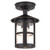 Elstead Lighting Elstead BL21A-BLACK Hereford 1 Light Black Rigid Tube Lantern 