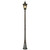 Elstead Lighting Elstead PH5-L-OB Philadelphia 3 Light Old Bronze Lamp-Post