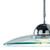 Dar Lighting Dar HEM8650 Hemisphere 1 Light Polished Chrome &amp; Glass Pendant 