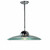 Dar Lighting Dar HEM8650 Hemisphere 1 Light Polished Chrome &amp; Glass Pendant 