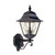 Elstead Lighting Elstead NR1-BLK Norfolk 1 Light Black Wall Lantern