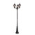 Elstead Lighting Elstead NR8-BLK 8 Norfolk 3 Light Black Lamp-Post