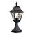 Elstead Lighting Elstead NR3-BLK Norfolk 1 Light Black Pedestal Lantern
